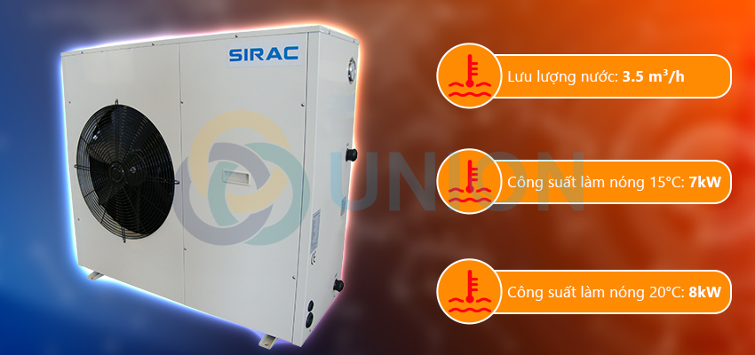 Ưu điểm nổi bật máy cấp nhiệt tòa nhà sirac lsq02rc