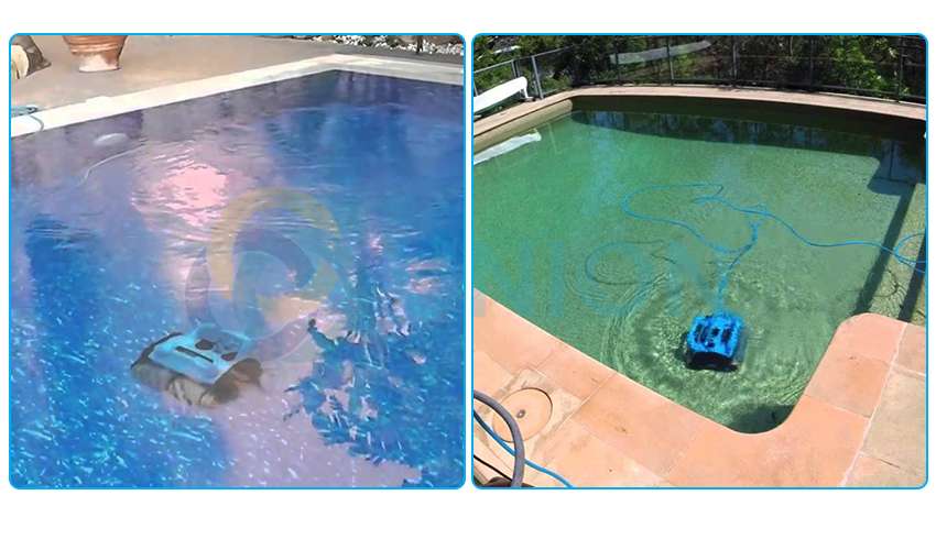 ứng dụng Robot vệ sinh bể bơi afuma TFC 400H