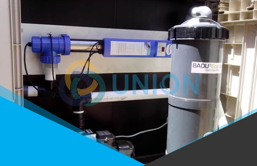 Ứng dụng sản phẩm đèn Copper ionizer UV- C