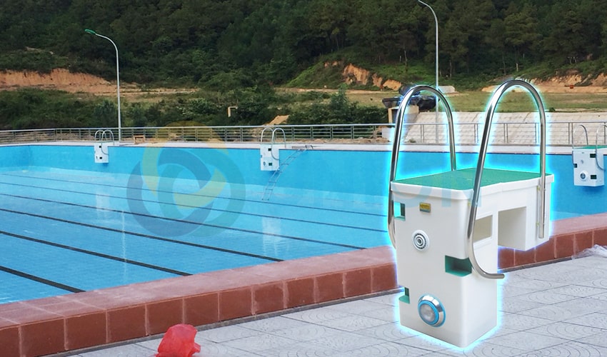 Hình ảnh máy lọc nước bể bơi thông minh J2008