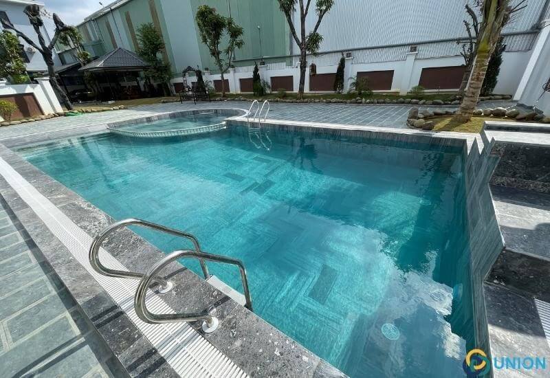 Bể bơi tại Quảng Ninh đã được hoàn thiện và đưa vào hoạt động