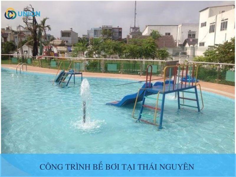 Bàn giao công trình bể bơi tại Thái Nguyên cho Trường mầm non Hoa Sữa